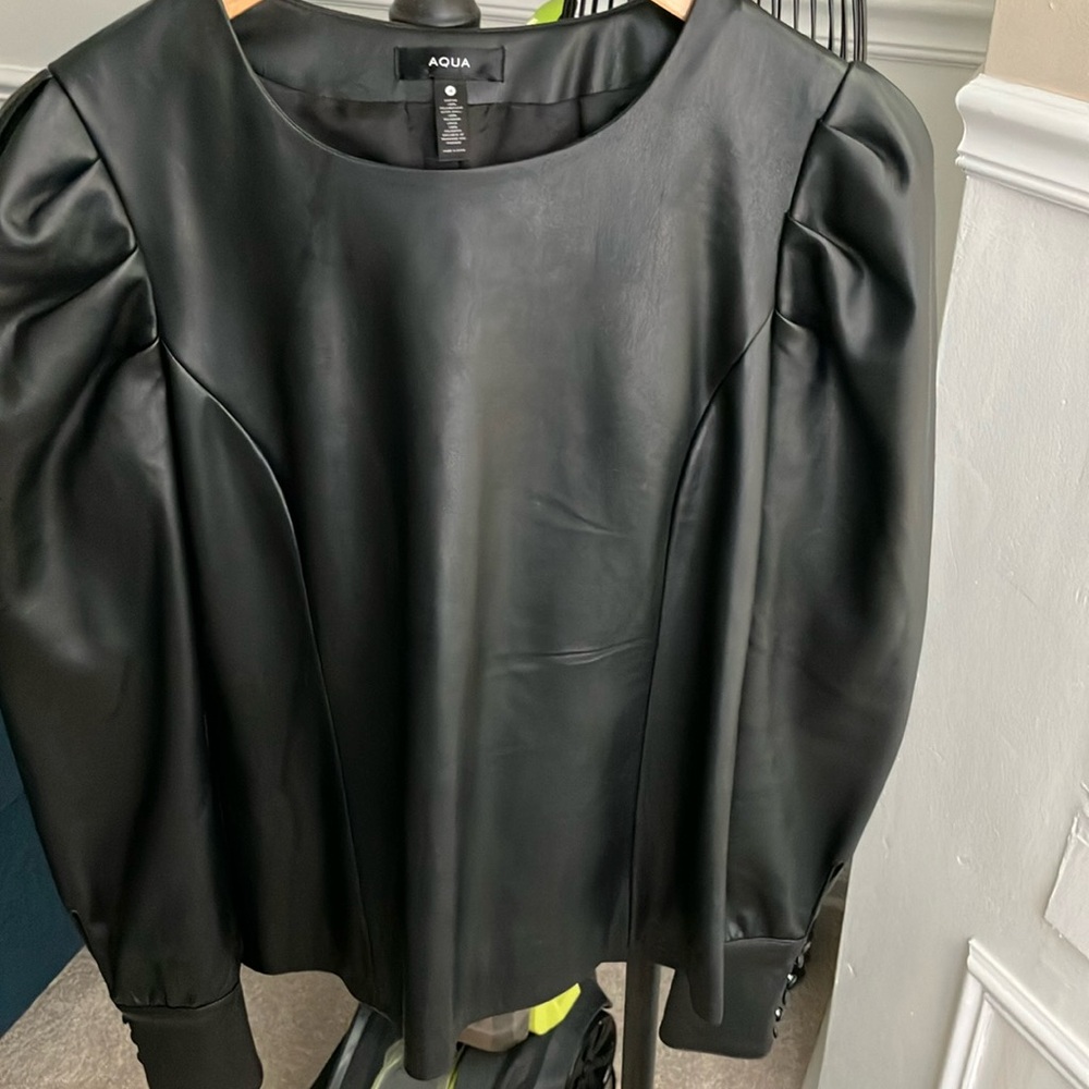 Leather shirt